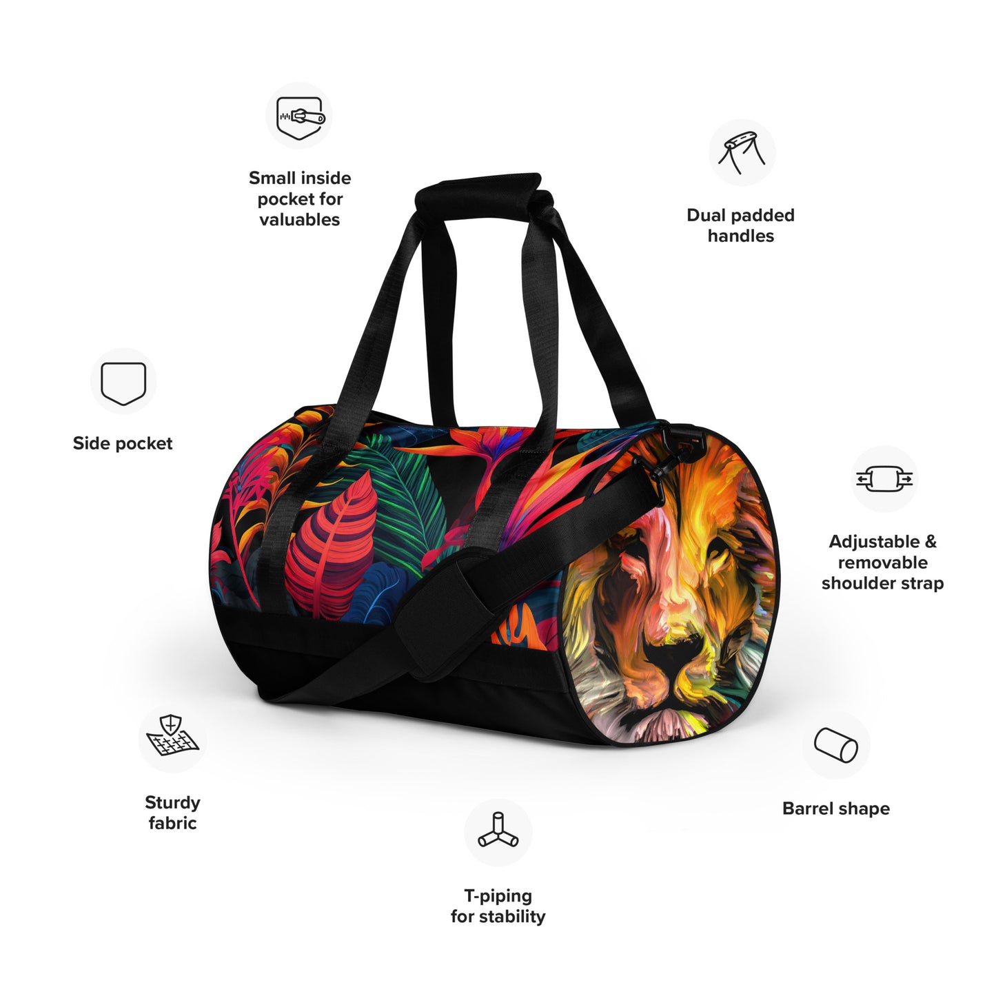 Lil Simba Gym Bag - Souletics® - Black