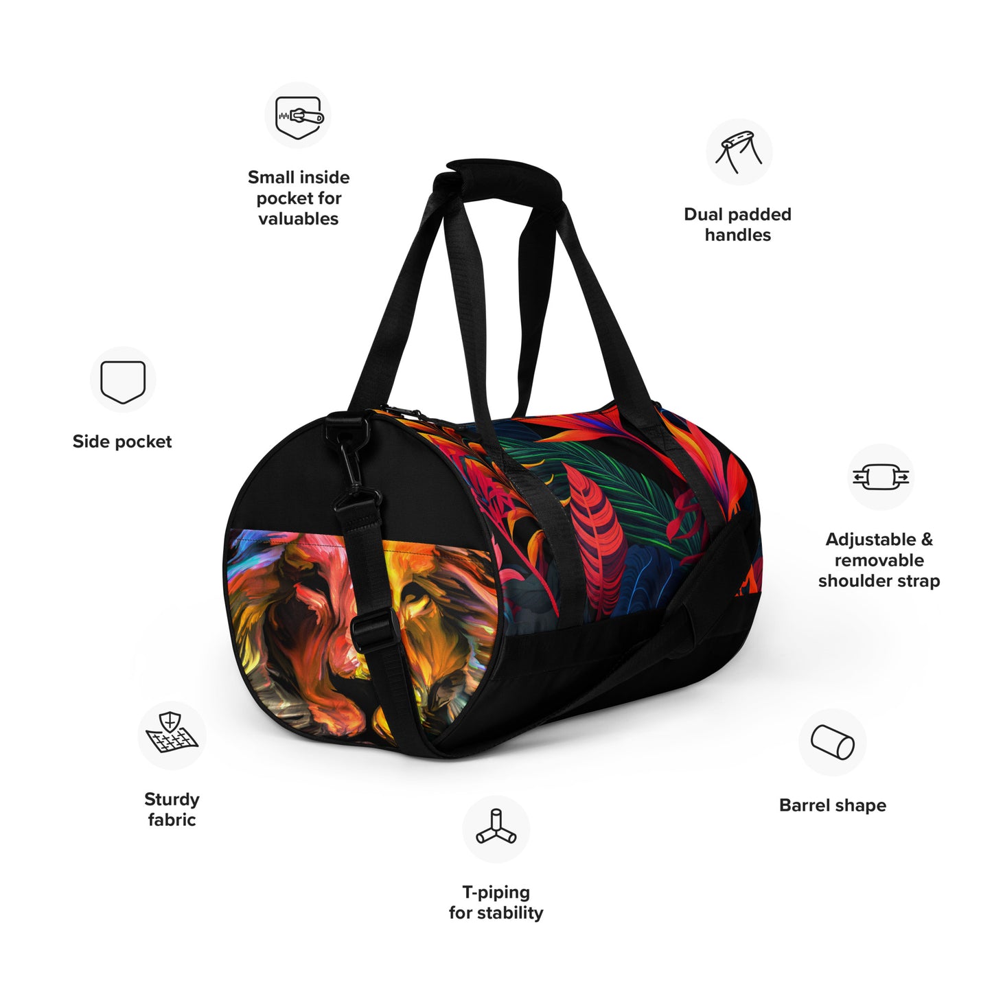 Lil Simba Gym Bag - Souletics® - Black