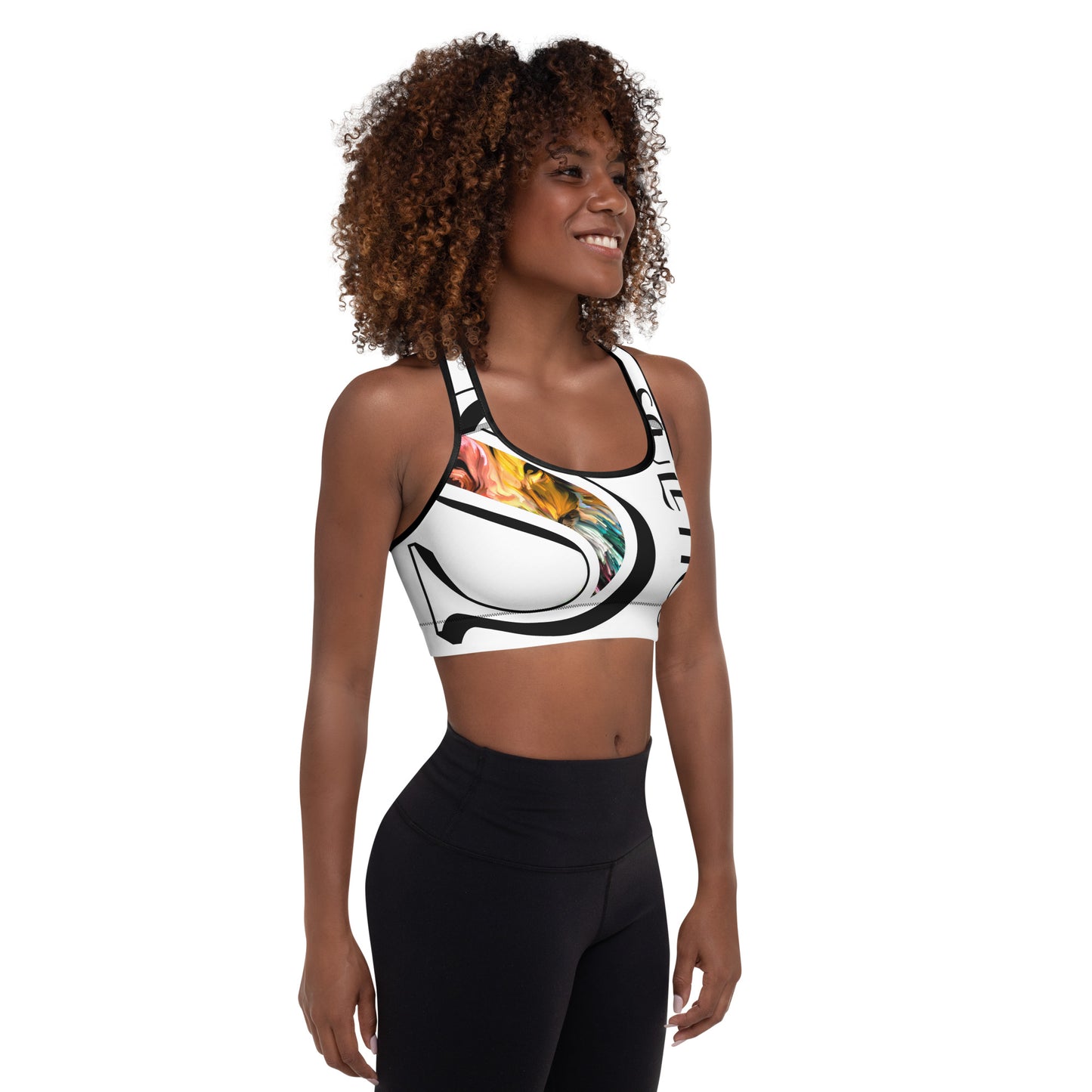 Souletics® LionessRose™ Womens Padded Sports Bra