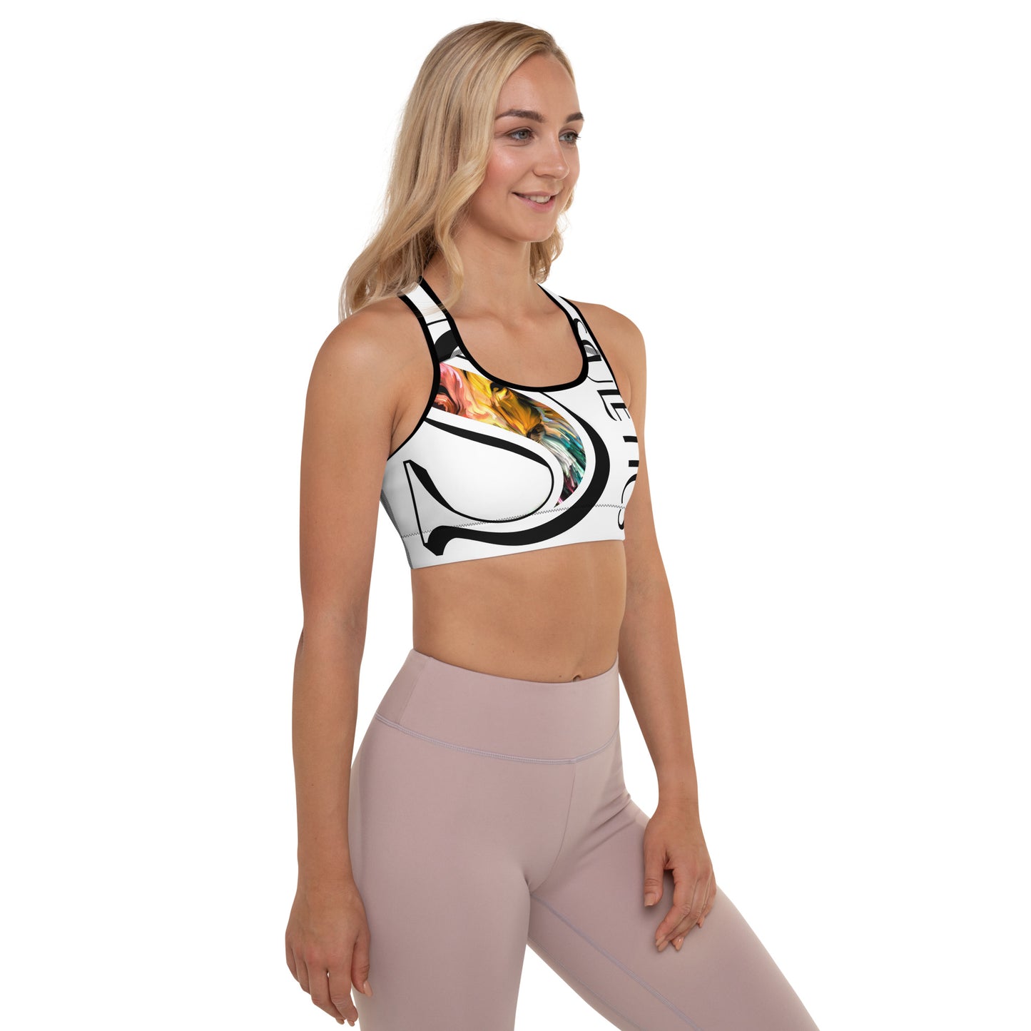 Souletics® LionessRose™ Womens Padded Sports Bra
