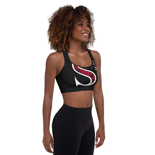 Souletics® Womens RoseHeart™ Padded Sports Bra