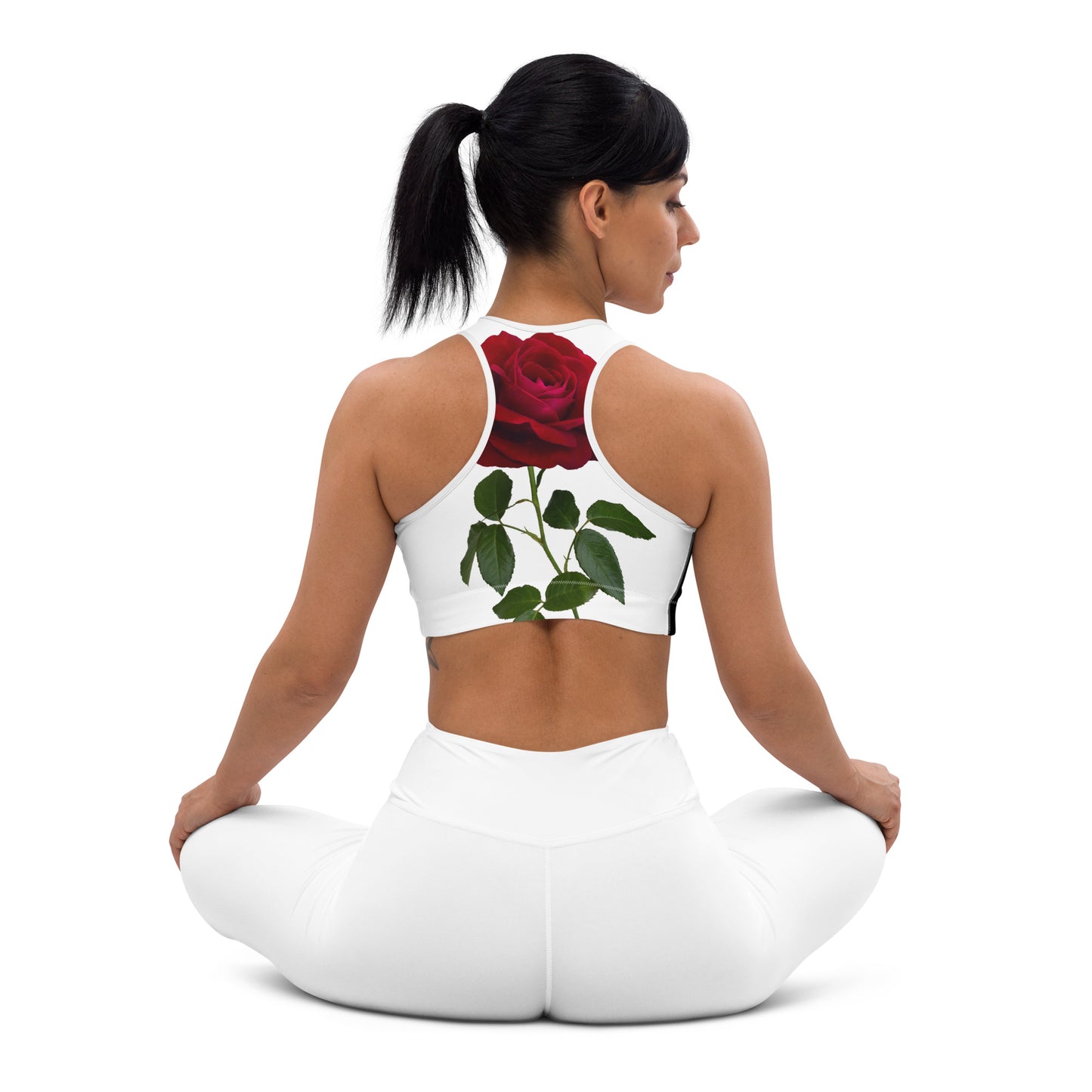 Souletics® Womens RoseHeart™ Padded Sports Bra
