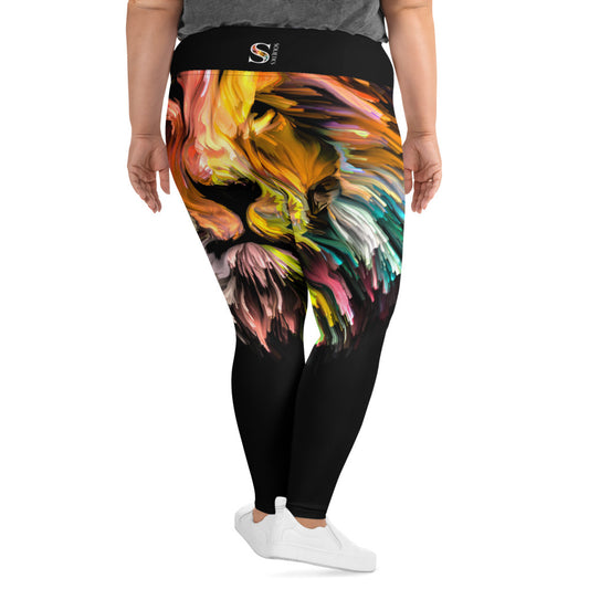 All-Over Print Plus Size Leggings - Souletics® Womens