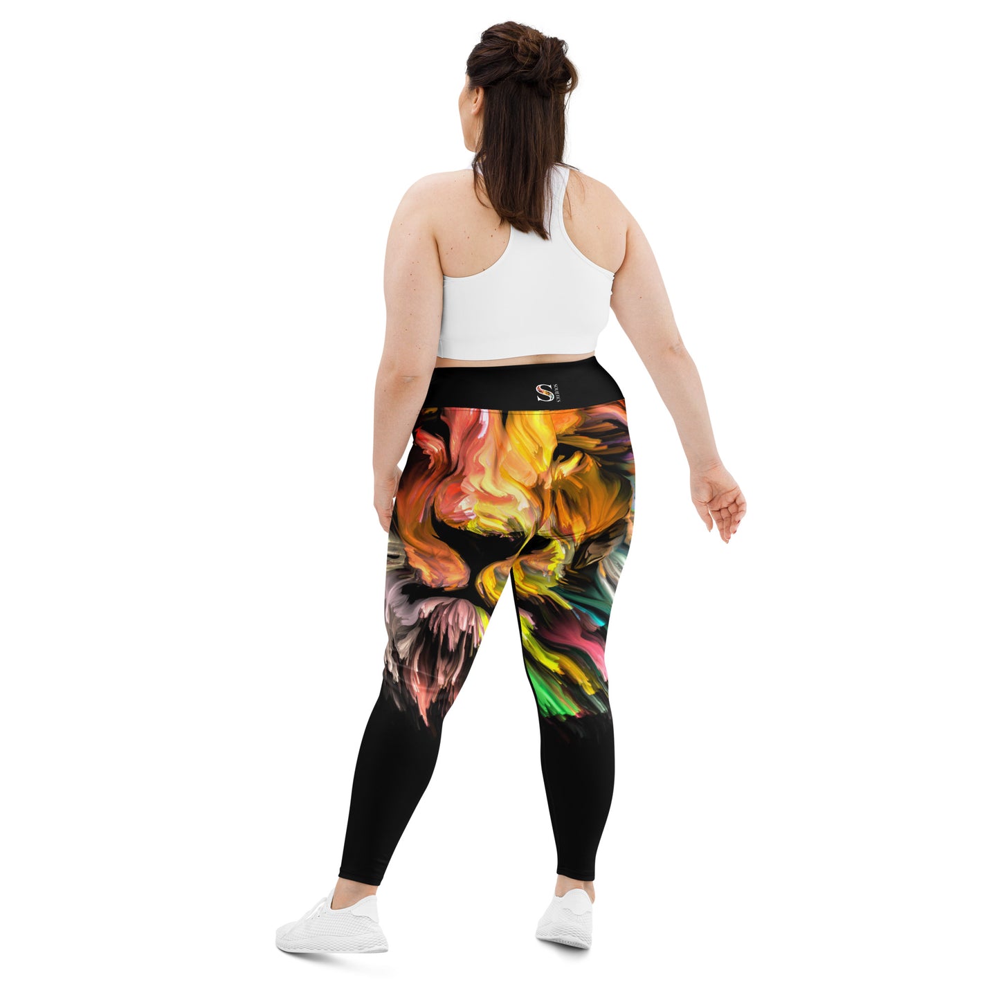 All-Over Print Plus Size Leggings - Souletics® Womens