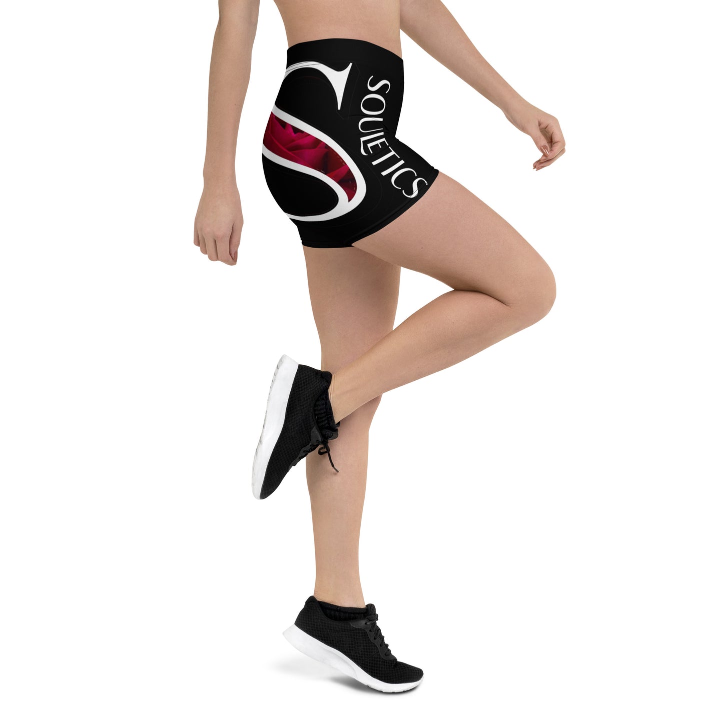 RoseHeart™ Women's Tennis Short Tights - Souletics®