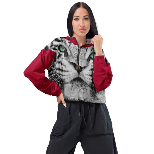 Roseheart™ Tiger Women’s windbreaker - Souletics®