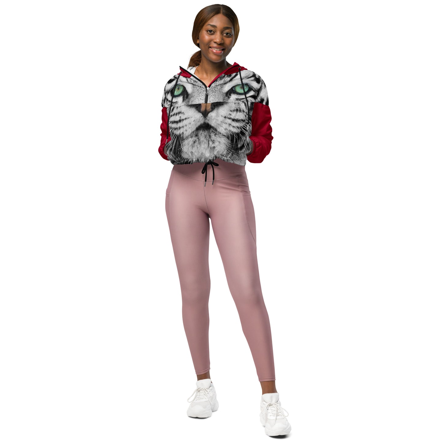 Roseheart™ Tiger Women’s windbreaker - Souletics®