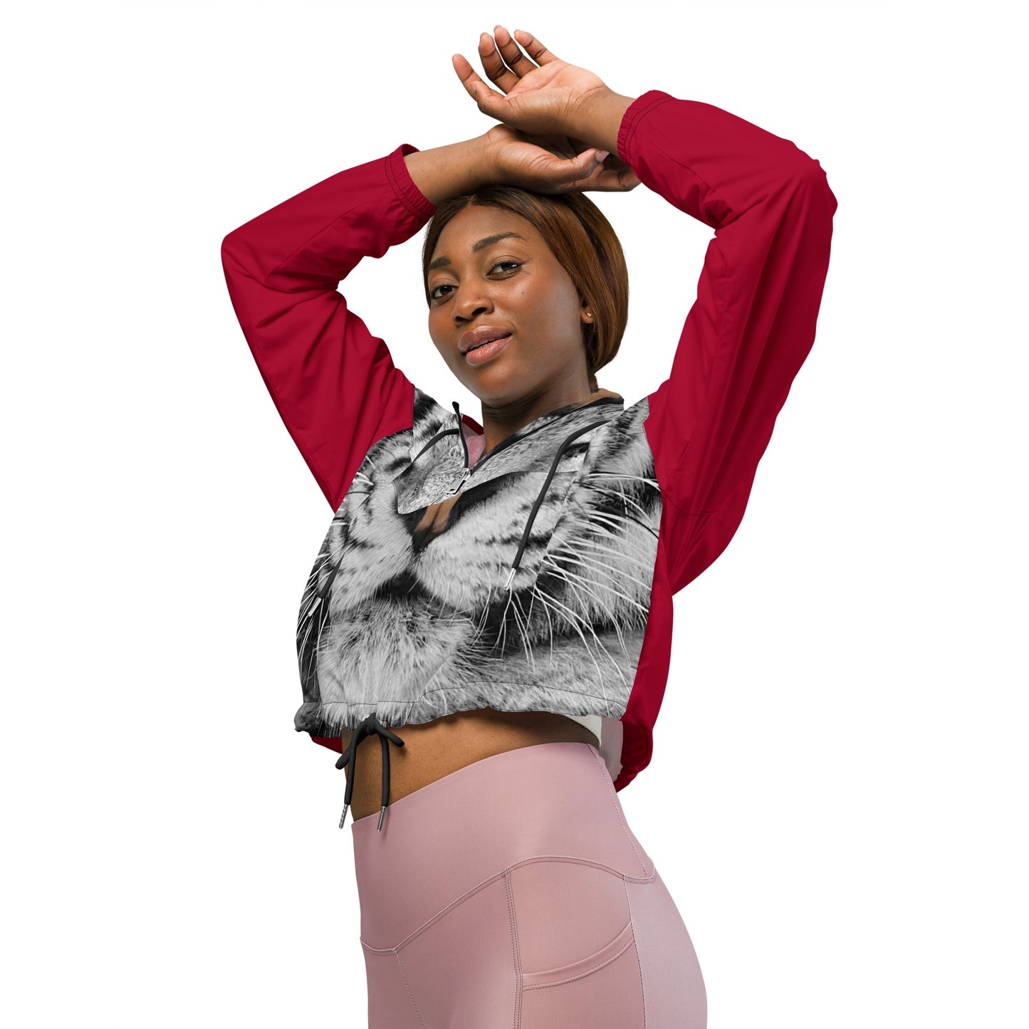 Roseheart™ Tiger Women’s windbreaker - Souletics®