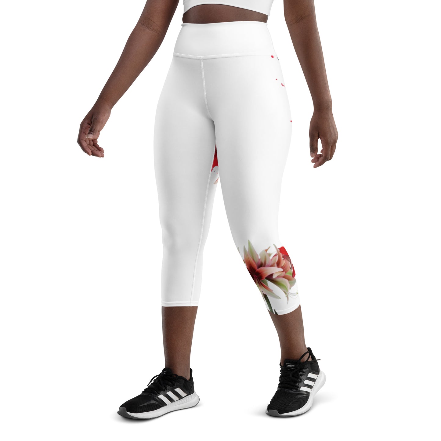 Souletics® Womens Red Lion Yoga Capri Leggings