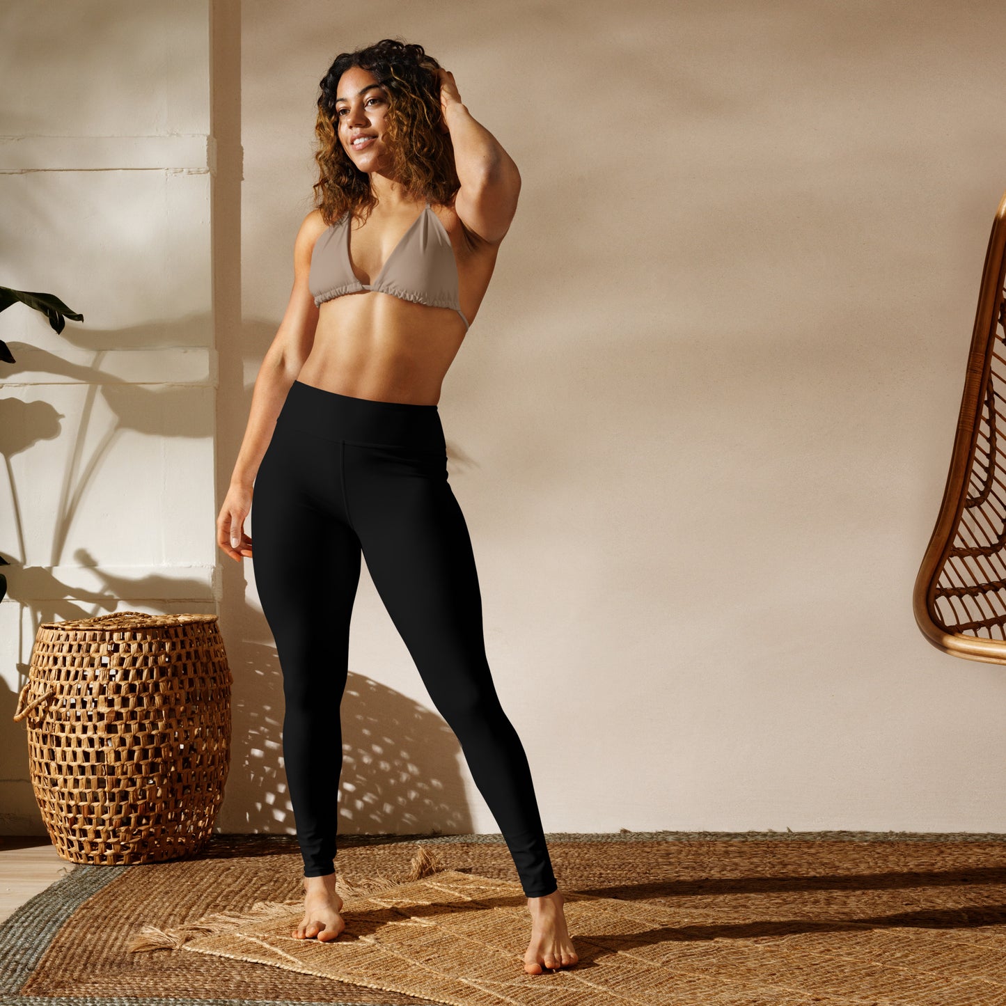 Classic Black  Soft Comfy Leggings - Souletics® Womens