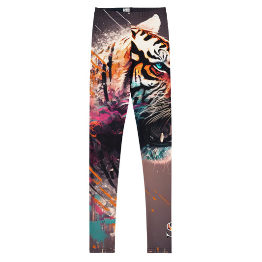 Fearsome Tiger Youth Leggings by Gigi