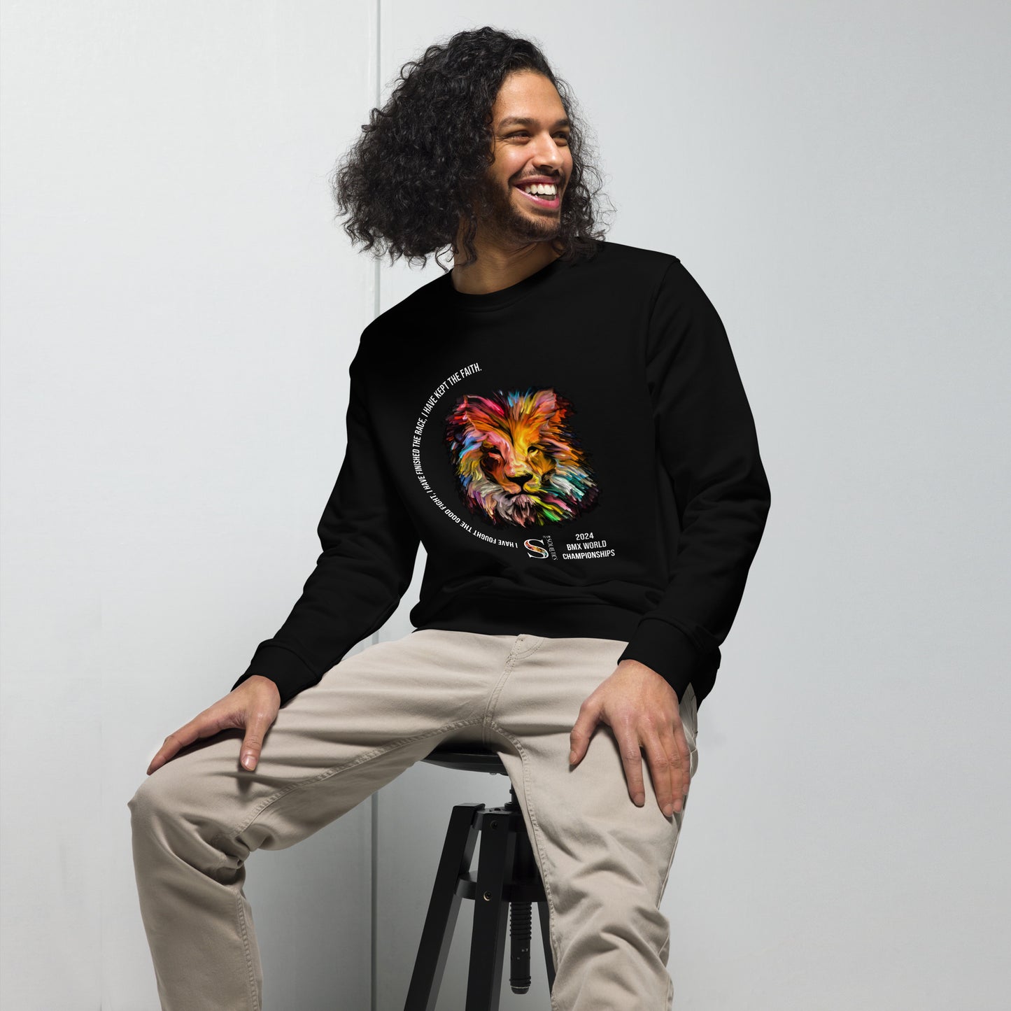Official 2024 Team Souletics "Race of Faith" Unisex organic sweatshirt