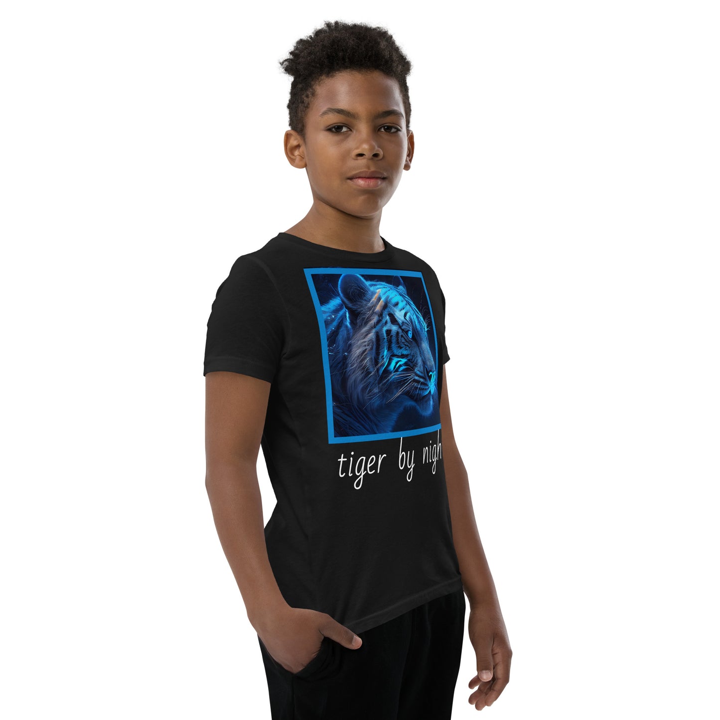 Tiger by Night by Gigi Youth Short Sleeve T-Shirt