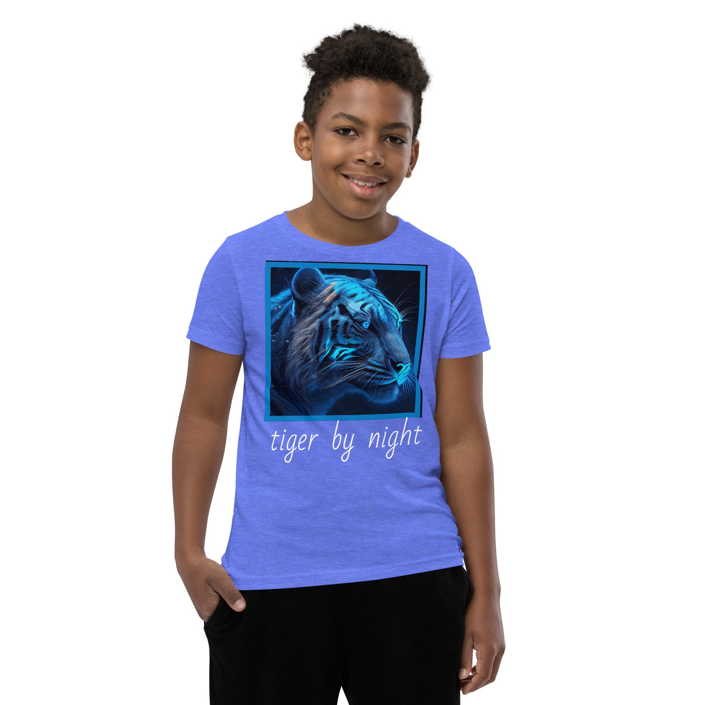 Tiger by Night by Gigi Youth Short Sleeve T-Shirt