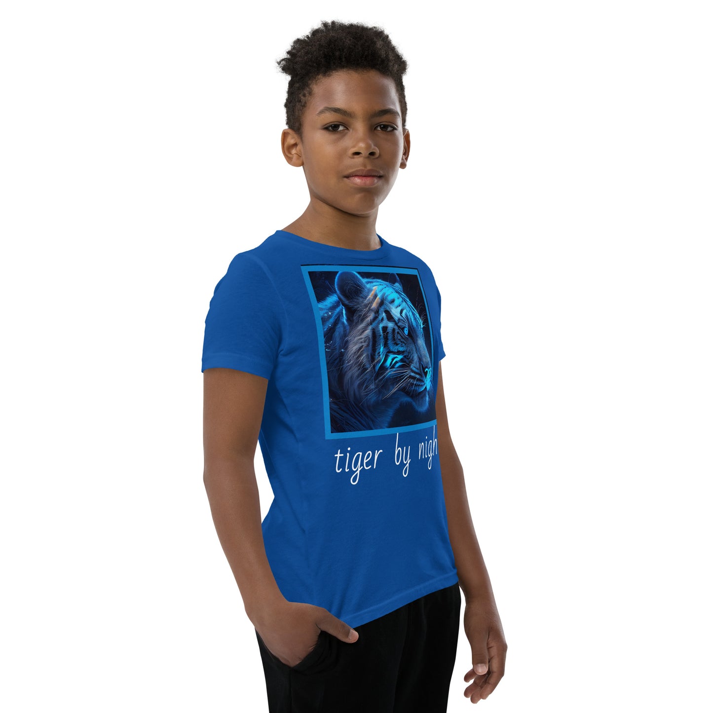 Tiger by Night by Gigi Youth Short Sleeve T-Shirt