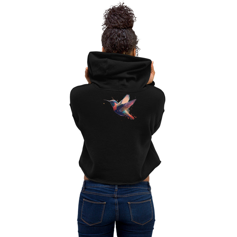 "Doing Work" Crop Hoodie - Souletics® Womens