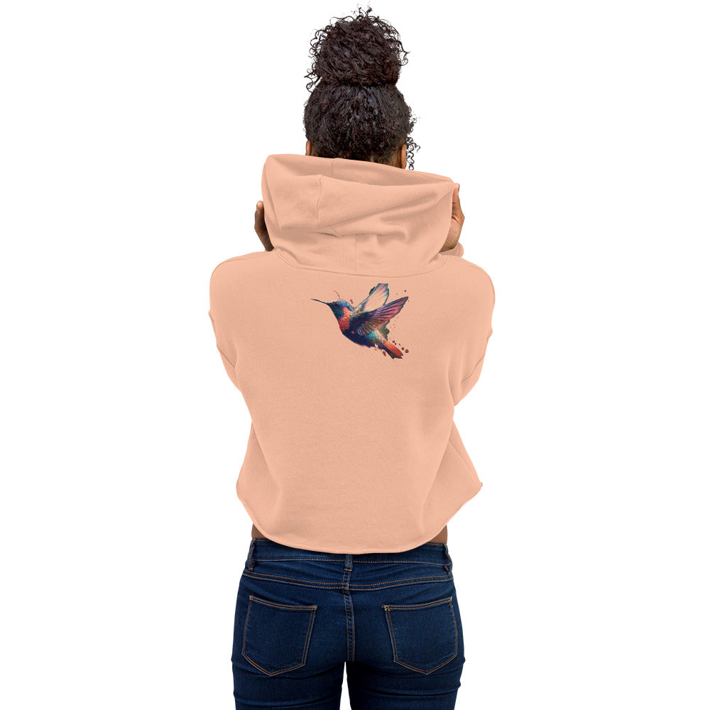 "Doing Work" Crop Hoodie - Souletics® Womens