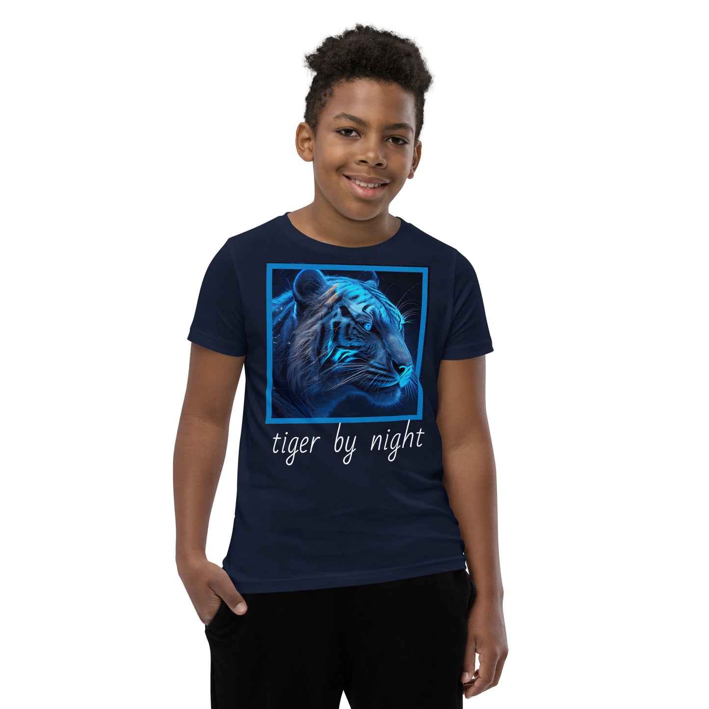 Tiger by Night by Gigi Youth Short Sleeve T-Shirt