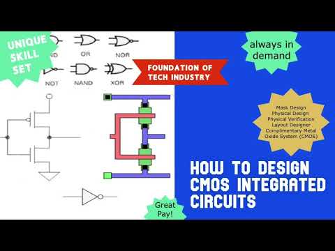 Learn How To Draw CMOS Ingrated Circuits - Course